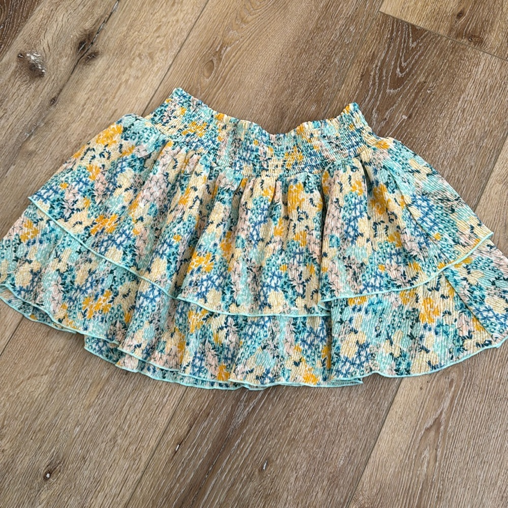 Women’s floral ruffled skirt